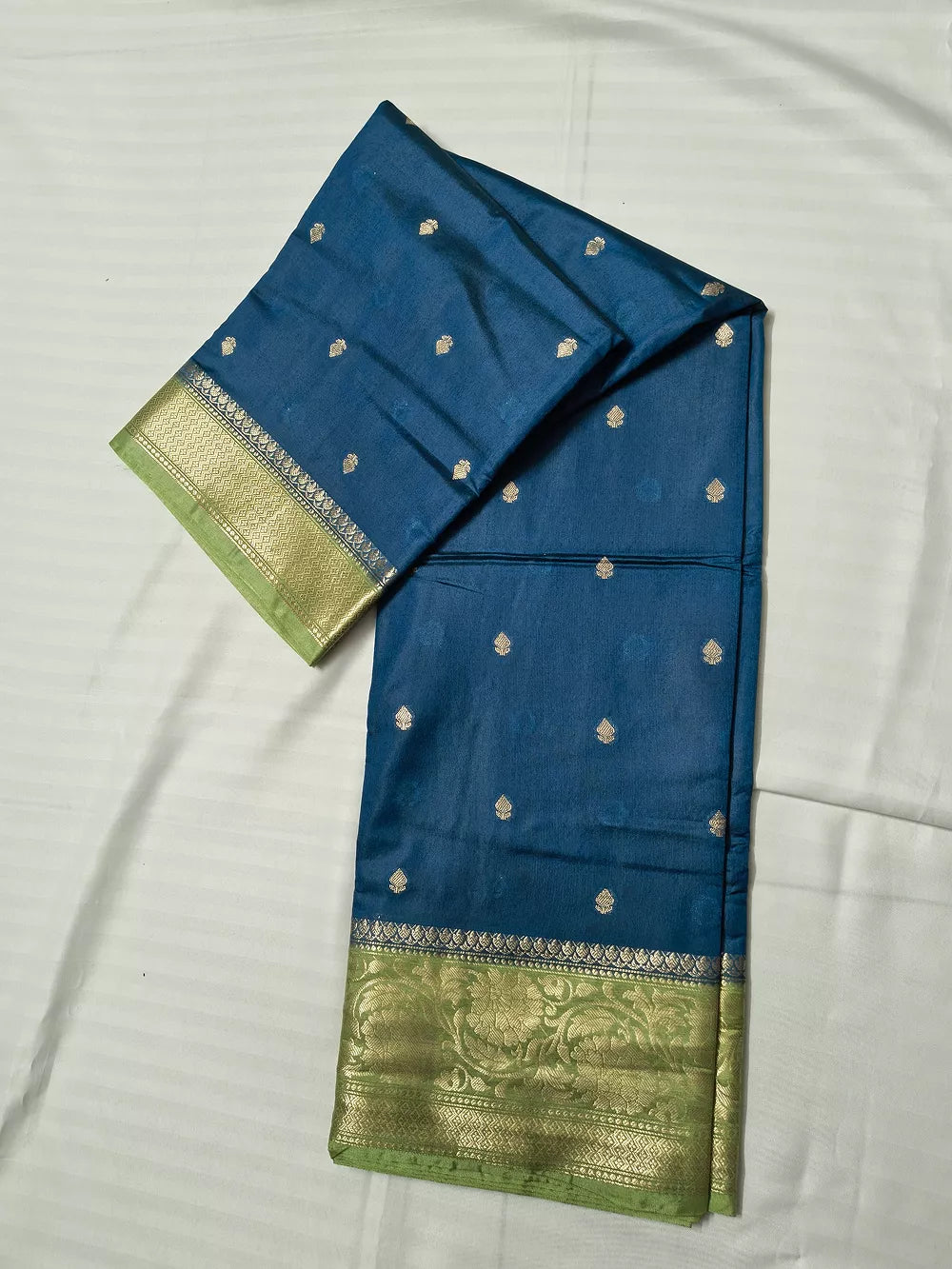 Raw Mango Silk-KSV5060-Blue