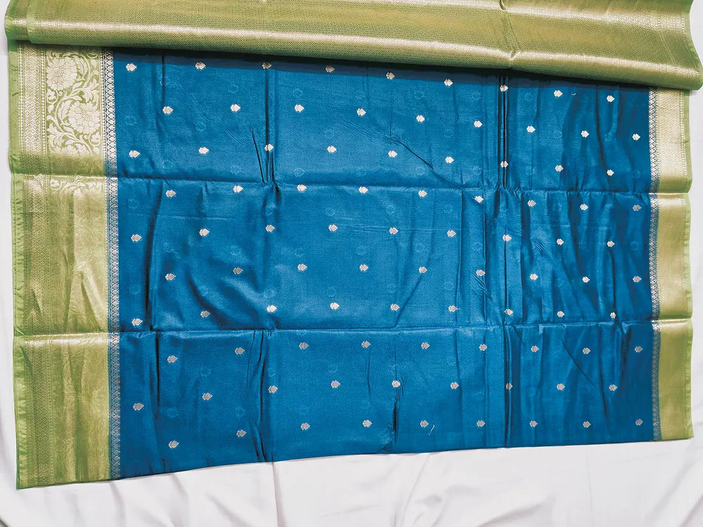 Raw Mango Silk-KSV5060-Blue