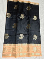 Raw Mango Silk-KSV5071-Black